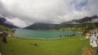 Archiv Foto Webcam Reschen - Blick auf den Reschensee 09:00