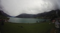 Archived image Webcam View to the Lake Resia 17:00