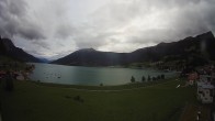 Archived image Webcam View to the Lake Resia 19:00