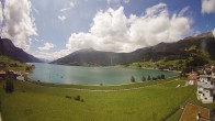Archiv Foto Webcam Reschen - Blick auf den Reschensee 11:00
