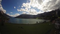 Archiv Foto Webcam Reschen - Blick auf den Reschensee 15:00