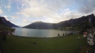 Archiv Foto Webcam Reschen - Blick auf den Reschensee 06:00