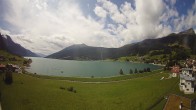 Archiv Foto Webcam Reschen - Blick auf den Reschensee 11:00