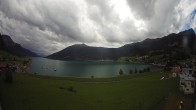 Archiv Foto Webcam Reschen - Blick auf den Reschensee 15:00