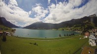 Archiv Foto Webcam Reschen - Blick auf den Reschensee 11:00