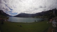 Archiv Foto Webcam Reschen - Blick auf den Reschensee 13:00
