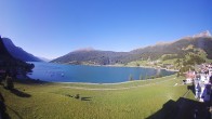 Archiv Foto Webcam Reschen - Blick auf den Reschensee 07:00