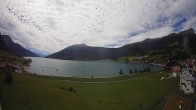 Archiv Foto Webcam Reschen - Blick auf den Reschensee 11:00