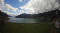 Archiv Foto Webcam Reschen - Blick auf den Reschensee 17:00