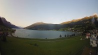 Archiv Foto Webcam Reschen - Blick auf den Reschensee 06:00
