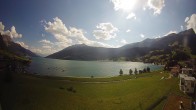 Archiv Foto Webcam Reschen - Blick auf den Reschensee 15:00