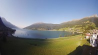 Archiv Foto Webcam Reschen - Blick auf den Reschensee 07:00