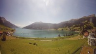 Archiv Foto Webcam Reschen - Blick auf den Reschensee 13:00