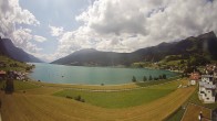 Archiv Foto Webcam Reschen - Blick auf den Reschensee 11:00