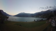 Archiv Foto Webcam Reschen - Blick auf den Reschensee 05:00