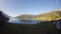 Archiv Foto Webcam Reschen - Blick auf den Reschensee 07:00