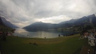 Archiv Foto Webcam Reschen - Blick auf den Reschensee 07:00