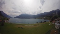 Archiv Foto Webcam Reschen - Blick auf den Reschensee 13:00