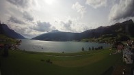 Archiv Foto Webcam Reschen - Blick auf den Reschensee 12:00