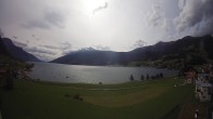 Archiv Foto Webcam Reschen - Blick auf den Reschensee 13:00