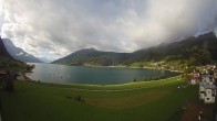 Archiv Foto Webcam Reschen - Blick auf den Reschensee 08:00