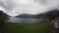 Archiv Foto Webcam Reschen - Blick auf den Reschensee 09:00