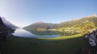 Archiv Foto Webcam Reschen - Blick auf den Reschensee 08:00