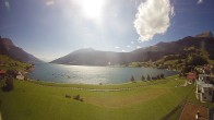 Archiv Foto Webcam Reschen - Blick auf den Reschensee 13:00