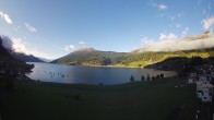 Archiv Foto Webcam Reschen - Blick auf den Reschensee 07:00