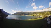 Archived image Webcam View to the Lake Resia 08:00