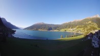 Archiv Foto Webcam Reschen - Blick auf den Reschensee 08:00