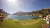 Archiv Foto Webcam Reschen - Blick auf den Reschensee 11:00