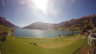 Archiv Foto Webcam Reschen - Blick auf den Reschensee 13:00