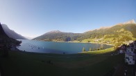 Archiv Foto Webcam Reschen - Blick auf den Reschensee 08:00