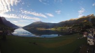 Archiv Foto Webcam Reschen - Blick auf den Reschensee 07:00
