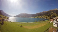 Archiv Foto Webcam Reschen - Blick auf den Reschensee 11:00