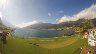 Archiv Foto Webcam Reschen - Blick auf den Reschensee 09:00