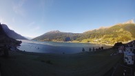 Archiv Foto Webcam Reschen - Blick auf den Reschensee 08:00
