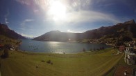 Archiv Foto Webcam Reschen - Blick auf den Reschensee 13:00