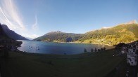 Archiv Foto Webcam Reschen - Blick auf den Reschensee 08:00