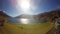 Archiv Foto Webcam Reschen - Blick auf den Reschensee 13:00