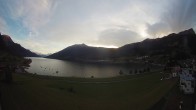 Archiv Foto Webcam Reschen - Blick auf den Reschensee 17:00