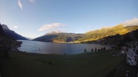 Archiv Foto Webcam Reschen - Blick auf den Reschensee 07:00