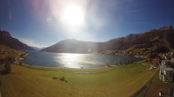 Archiv Foto Webcam Reschen - Blick auf den Reschensee 13:00