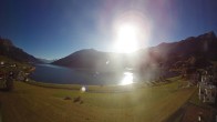 Archiv Foto Webcam Reschen - Blick auf den Reschensee 15:00