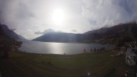 Archiv Foto Webcam Reschen - Blick auf den Reschensee 13:00