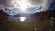 Archiv Foto Webcam Reschen - Blick auf den Reschensee 13:00