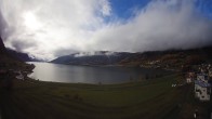 Archiv Foto Webcam Reschen - Blick auf den Reschensee 09:00