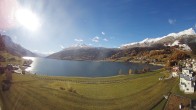 Archiv Foto Webcam Reschen - Blick auf den Reschensee 09:00
