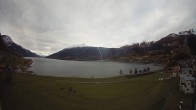 Archiv Foto Webcam Reschen - Blick auf den Reschensee 07:00
